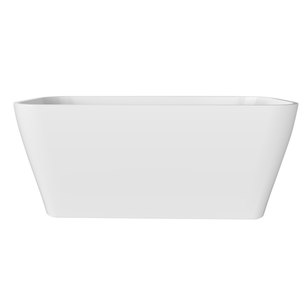 Waterware. 'The Smith' Bath 1500mm Free Standing Gloss White Acrylic | BPBA8352-150