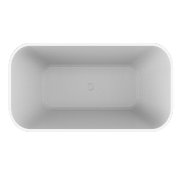 Waterware. 'The Smith' Bath 1500mm Free Standing Gloss White Acrylic | BPBA8352-150 - Image 4