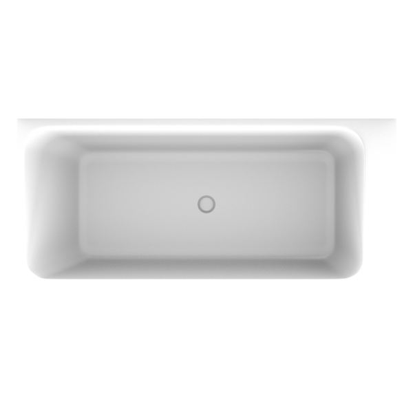 Waterware. 'The Smith' RH Corner Bath 1700mm Gloss White Acrylic | BPBA8356-170R - Image 2
