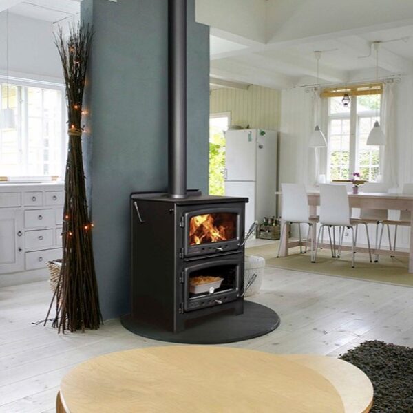 Nectre. Big Bakers Oven with Water Booster and Flue Kit | KITBAKEOVENBIGW - Image 4