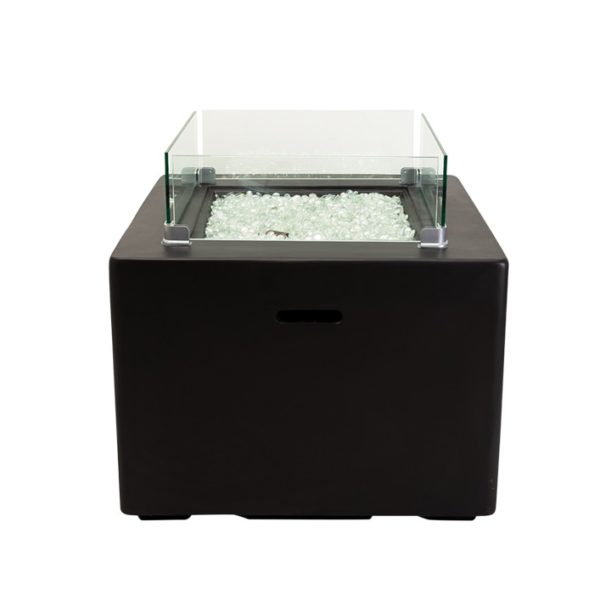 Gasmate. Obsidian Square Gas Fire Table | GM142-161 - Image 4