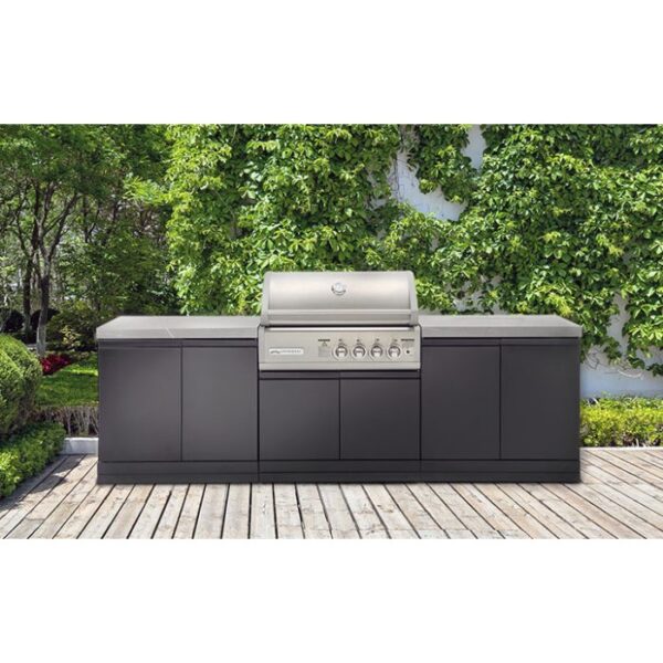 Crossray. Outdoor Kitchen with 4-Burner Infrared Gas BBQ - Image 2