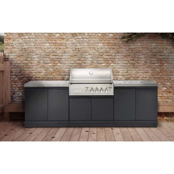 Crossray. Outdoor Kitchen with 4-Burner Infrared Gas BBQ - Image 3