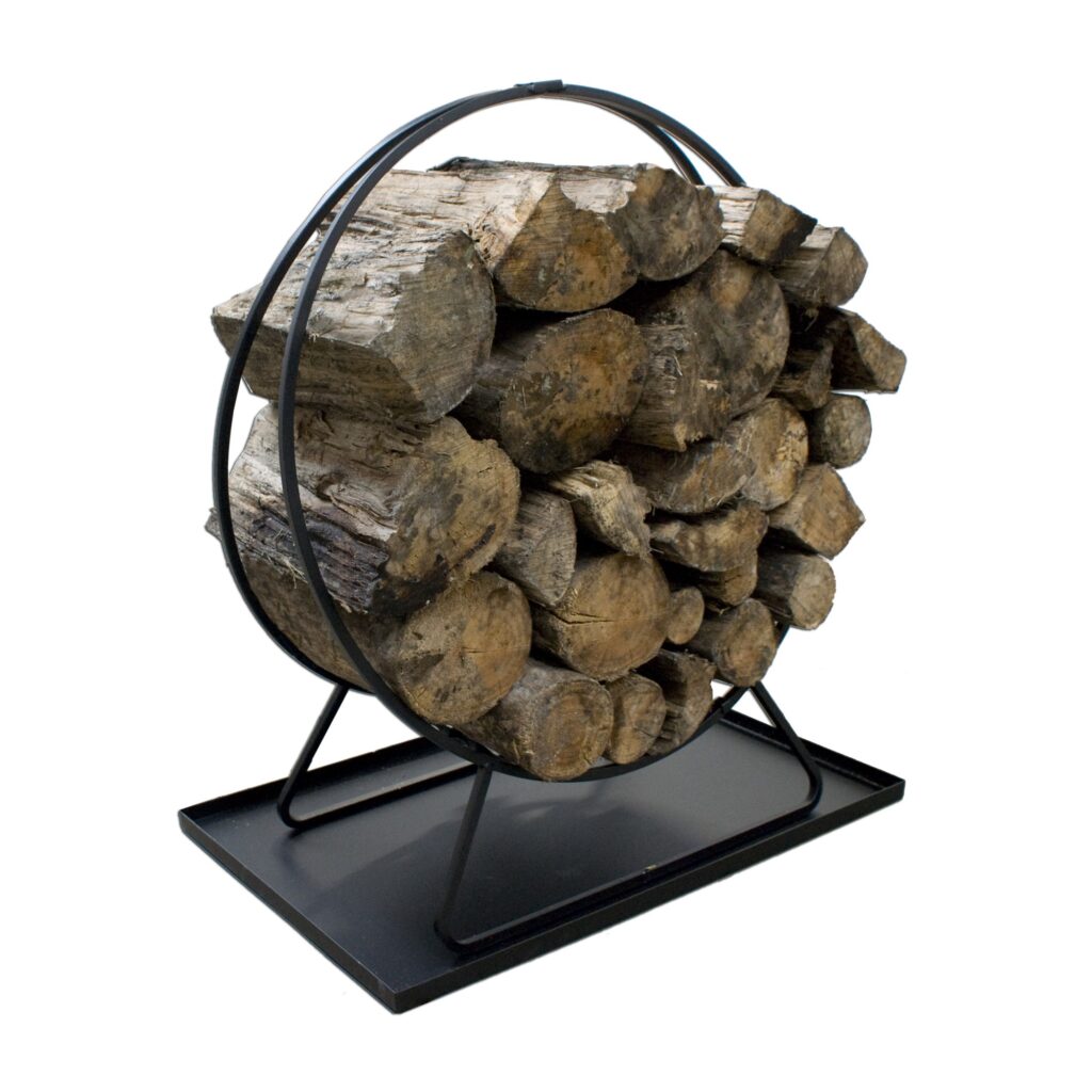 Fire Up. Outdoor Wood Rack - Climate At Home