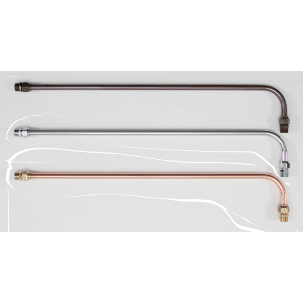 Copper Rainmaker Shower Rose with Bent Pipe - Image 2
