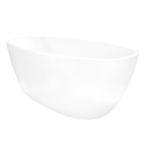 Waterware. Dublin 1650mm Freestanding Bath Matte White | BPBA8000MW
